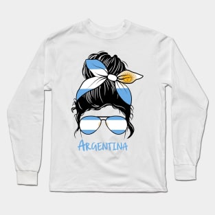 Argentinian Girl Argentina Argentinian Girlfriend Argentina Long Sleeve T-Shirt